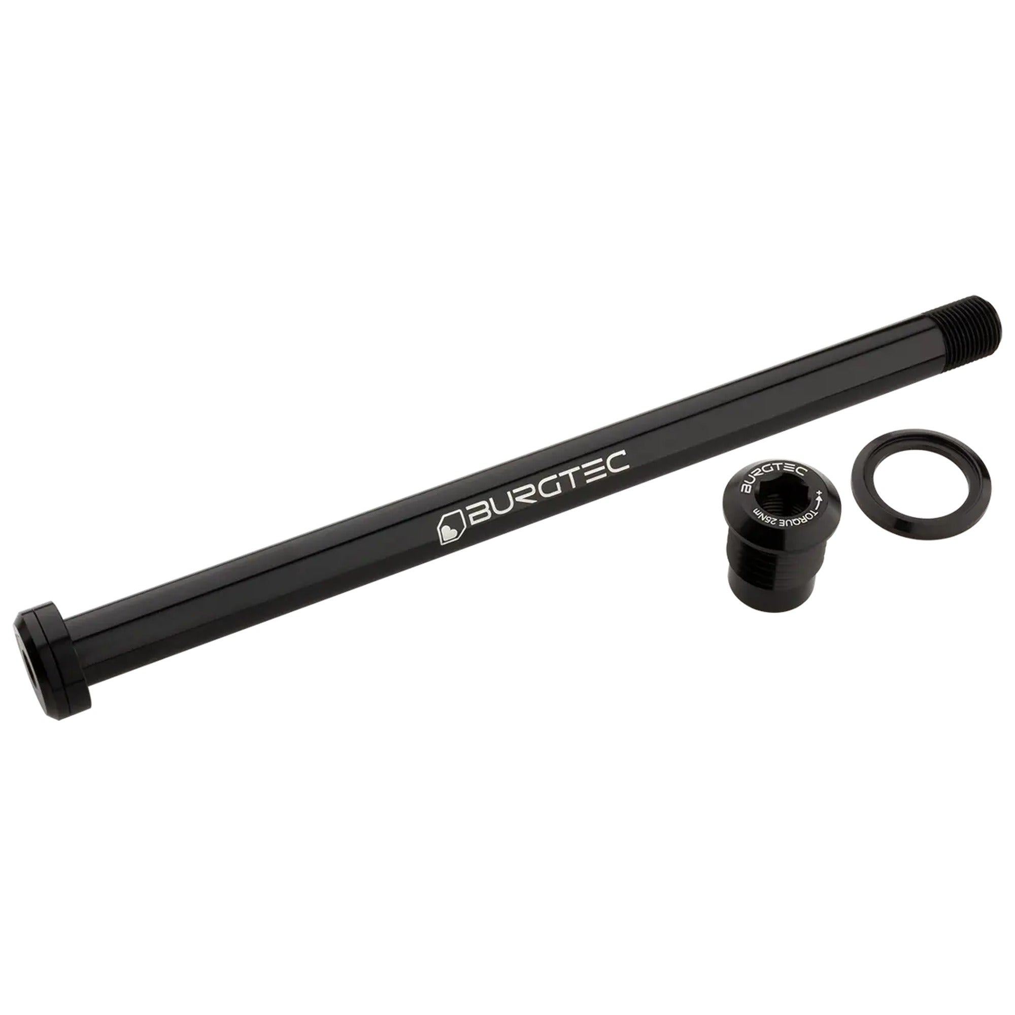 180mm x 12mm 1.00mm Pitch Rear Axle Black