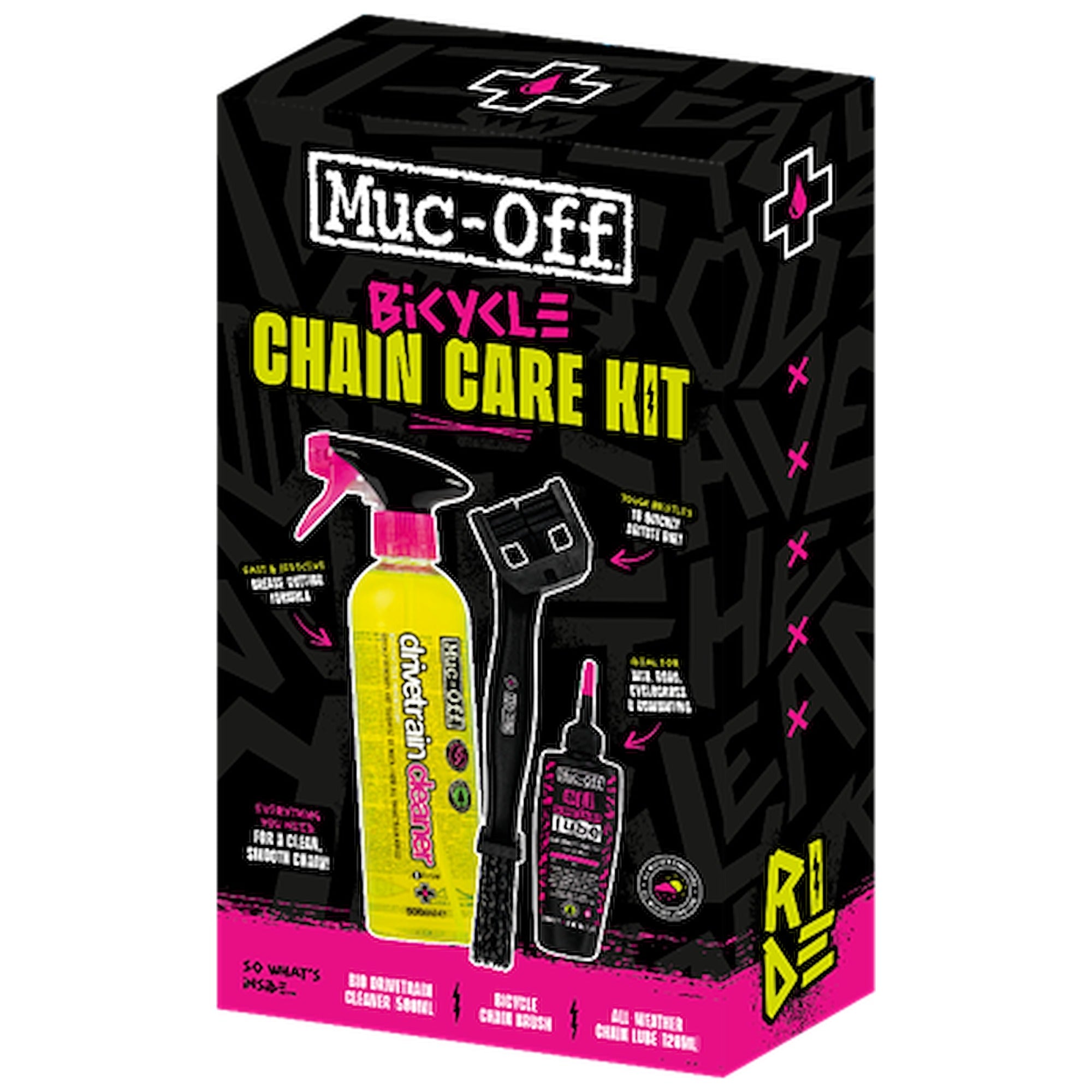 Bicycle chain care kit