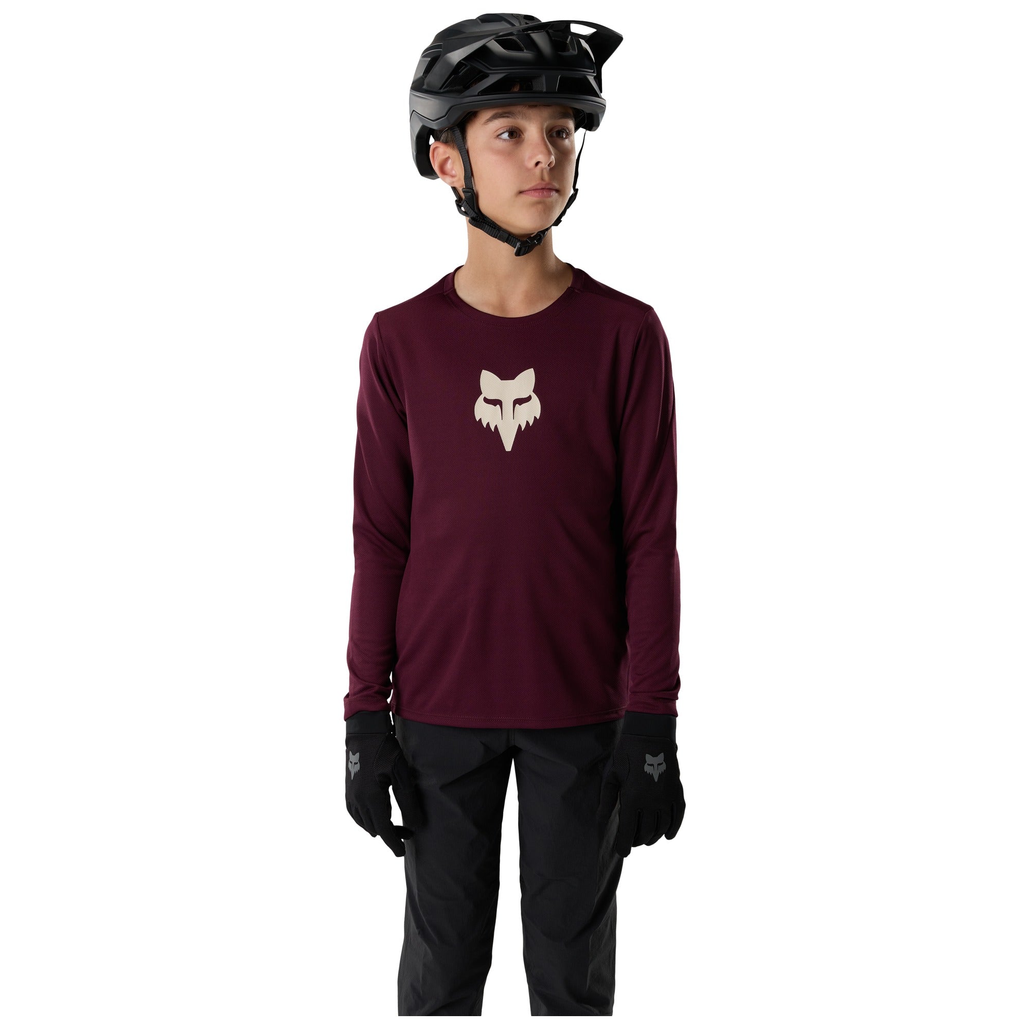 YTH RANGER LS JERSEY FOX HEAD