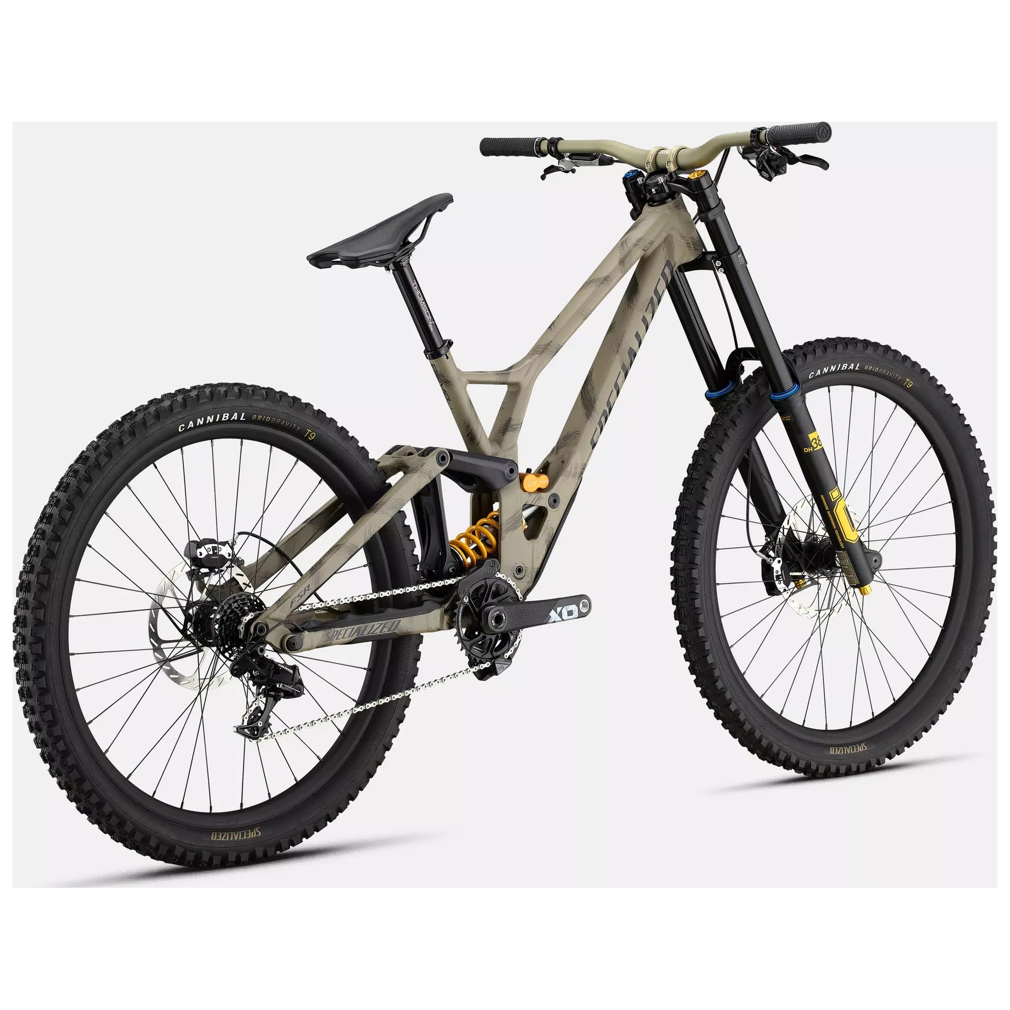 Demo Race Satin Taupe/Black