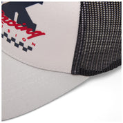 YTH CHECKER MESH TRUCKER HAT